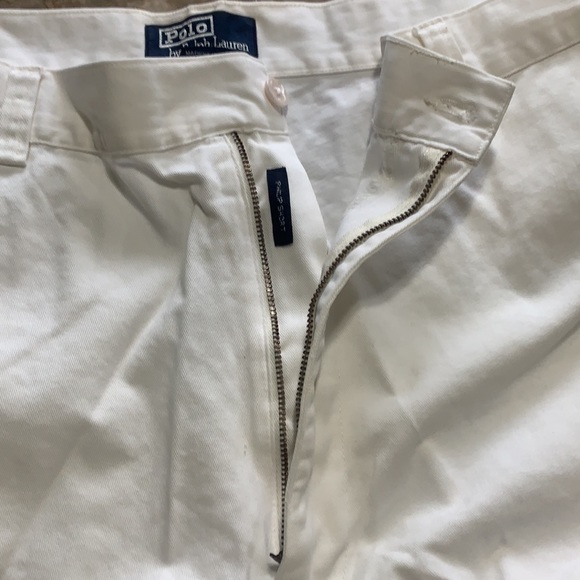 POLO Ralph Lauren Men’s White Shorts Size 42 P649 - Picture 11 of 14